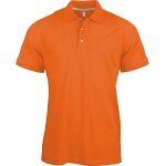 Polo de travail manches courtes kariban orange m