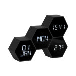 Horloge � poser six in the mix - hauteur 12 cm - present time