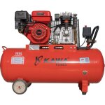 Kawapower compresseur d?air � courroies avec moteur essence ? 7 hp, 100 l, 250 l / min, 8 bar