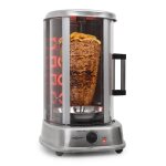 Kebab master pro grill vertical tourne broche 1500w acier