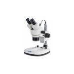 Kern - stro microscope  zoom trinoculaire 3w led 0, 7 ? 4, 5 clairage circulaire - ozl466