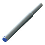 Loqueteau pousse l�che � encastrer - d�cor : gris / bleu - force : 26 - 48 n - type : iii - kessebohmer ...