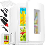 Kesser - 2in1 mini rfrigrateur glacire 15 litres fonction rfrigration et chauffage portable ac dc ...