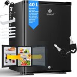 Kesser mini - rfrigrateur avec serrure minibar 40 litres utiles silencieux 22db verrouillable bute ...