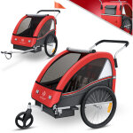 Remorque pour enfants remorque vlo sport - rx 2 en 1 fonction jogger remorque vlo pour enfants + ceinture ...