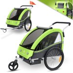 Remorque pour enfants remorque vlo sport - rx 2 en 1 fonction jogger remorque vlo pour enfants + ceinture ...
