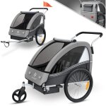 Remorque pour enfants remorque vlo sport - rx 2 en 1 fonction jogger remorque vlo pour enfants + ceinture ...