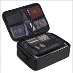 Kh - security 370217 big porte - document ignifug� prot�g� contre l'incendie, �tanche avec serrure � ...