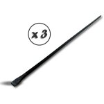 Barre � mine en fer forg� lot de 3 grand mod�le 175 cm tr�s haute r�sistance 1 embout plat et 1 embout ...