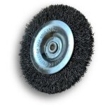 Kibros - brosse circulaire métallique sur tige ø 75 mm fil acier souple - quantité x 1 - ø 75 mm - ep. ... Kibros - brosse circulaire métallique sur tige ø 75 mm fil acier souple - quantité x 1 - ø 75 mm - ep. ...