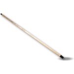 Manche balai bois lisse douille vissante � 24 mm 1, 25 m�tre - quantit� x 1 - � 24 avec douille vis