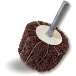 Kibros - roue abrasive de polissage satinage sur tige lamelles tissu abrasif et mousse abrasive - a l'unit ...