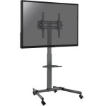Kimex - support sur pied avec roulettes �cran tv 32'' - 55'', hauteur 116 - 151cm