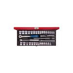 King tony - coffret de douilles 3 / 8' 12 pans King tony - coffret de douilles 3 / 8' 12 pans