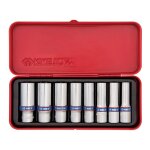 King tony - coffret de douilles longues 3 / 8' 8 pices