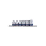 King tony - douille torx 3 / 8 6 pièces - 150 mm King tony - douille torx 3 / 8 6 pièces - 150 mm