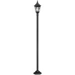 Kinsale - lampadaire extrieur 1 lumire noir ip43, e27 - elstead