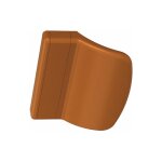 Kintech - poign�e de tirage pvc pour porte fen�tre - finition : brun ral8003 -