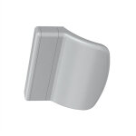 Kintech - poign�e de tirage pvc pour porte fen�tre - finition : gris argent -