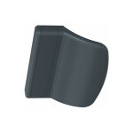 Kintech - poign�e de tirage pvc pour porte fen�tre - finition : gris ral7016 finition : gris ral7016