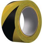 Kip - ruban de signalisation extra 339 pvc noir / jaune longueur 33 m largeur 50 mm roul