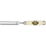 Kirschen - gouge largeur de lame 18 mm av 2 viroles acier manche en hêtre blanc forme ulm Kirschen - gouge largeur de lame 18 mm av 2 viroles acier manche en hêtre blanc forme ulm