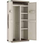 Kis - armoire en r�sine exellence xl porte - balai cm 89x54x182 h