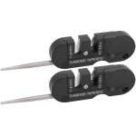 Kit de 2 aiguiseurs multifonctions portables 4 en 1 avec couteau � glisse