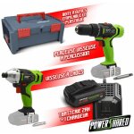 Kit 2 machines sans fil 20v(visseuse � chocs et visseuse percussion) + coffret - constructor