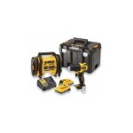 Kit 2 outils xr 18v 2ah li - ion : perceuse visseuse compact brushless + gonfleur - dck2067d2t - qw - ...