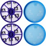 Kit 2 remplacement filtre lavable pour aspirateur dyson dc29 dc19 dc19t2 dc20 dc21