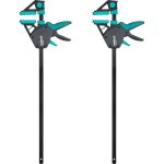 Kit de 2 serre - joints � une main pro ergo - ouverture jusqu'� 450 mm - force de serrage max. 150 kg ...