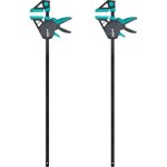 Kit de 2 serre - joints � une main pro ergo - ouverture jusqu'� 700 mm - force de serrage max. 150 kg ...