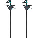 Kit de 2 serre - joints � une main pro max - ouverture jusqu'� 700 mm - force de serrage max. 250 kg ...