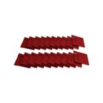 Kit 20 separateurs plastiques 103x79mm rouges p / 09051 tayg - 09045