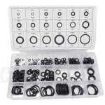 Kit de 225 joints toriques nbr assortis en m�trique, �tanches pour �tanch�it�, noir