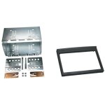 Kit 2din compatible avec porsche 911 97 - 05 boxster 96 - 04 - noir