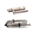 Kit 2m50 cble inox a4 4mm serti 1 cot + 1 tendeur