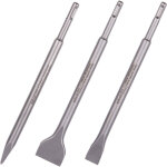 Kit de 3 burins avec queue sds - plus - diamètre 14. 20. 40 mm - réf. 7914000 - wolfcraft Kit de 3 burins avec queue sds - plus - diamètre 14. 20. 40 mm - réf. 7914000 - wolfcraft