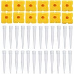 Kit de 36 outils de calfeutrage en silicone, outil de finition pour joints, cartouches de rechange, buses ...