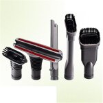 Kit de 5 accessoires pour aspirateur dyson dc19 / dc19 t2 / dc20 - brosses pour meubles et canap�s, adaptateur ...
