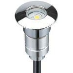 Barcelona led - kit de 6 spots led escalier 0, 3w 12v dc 24x38. 5mm - blanc chaud