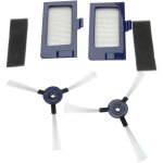 Kit d'accessoires pour aspirateur avec filtre en mousse, filtre hepa, brosse latrale compatible avec ...