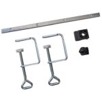 Kit accessoires rail de guidage scie circulaire scheppach pl55 / 75 pinces