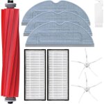 Kit d'accessoires de rechange pour xiaomi roborock s7 t7 t7s t7plus t7splus s7plus aspirateur, 1 brosse ...