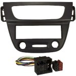 Kit adaptateur autoradio adnauto kitfac270n compatible avec renault megane 3 08 - 14 - noir - serie ge ...