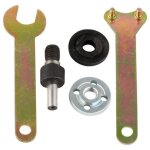 Kit adaptateur pour perceuse manuelle ? disque � tron�onner 6 mm ? adaptateur mandrin ? meuleuse d'angle ...