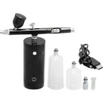 Vurahome - kit a�rographe usb rechargeable compresseur a�rographe portable pompe de pulv�risation pistolet ...