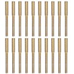 Kit d'aff�tage de tron�onneuse 20 pi�ces avec t�tes de meulage rotatives, finition or 4, 8 mm