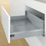 Kit arcitech 94 avec designside hauteur 186 - dcor : anthracite - longueur : 550 mm hettich